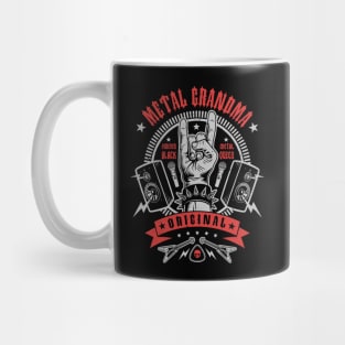 Metal Grandma Mug